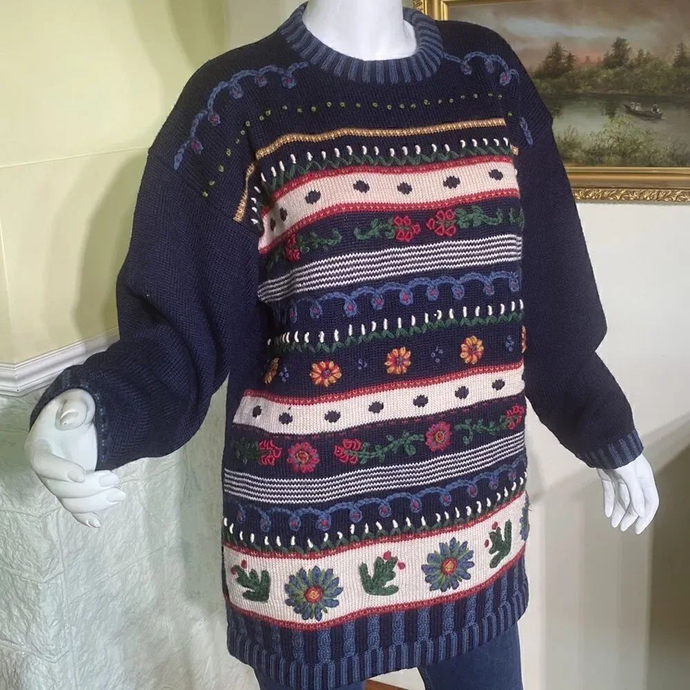 Vintage Tulchan 100% Wool Sweater - Picture 3 of 15